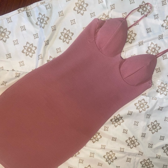 Pink mini dress - Picture 2 of 3